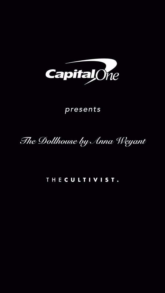 Instagram post by @annaweyant for Marc Jacobs. Caption reads: My dream project, The Dollhouse, is right around....