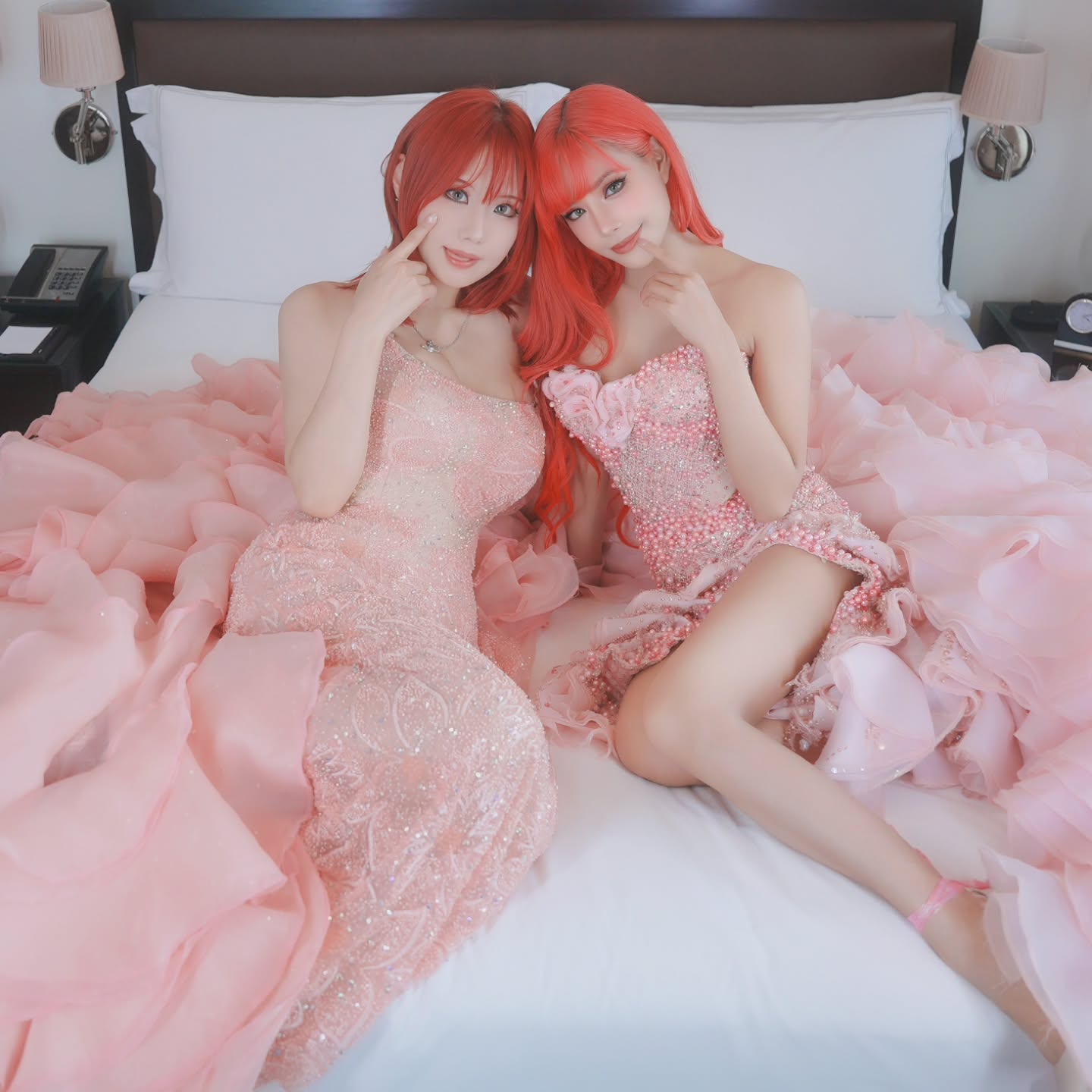 Instagram post by @spiralcats_tasha for Fairmont Hotels & Resorts. Caption reads: Fairmont Raffles & Makati Collaboration....