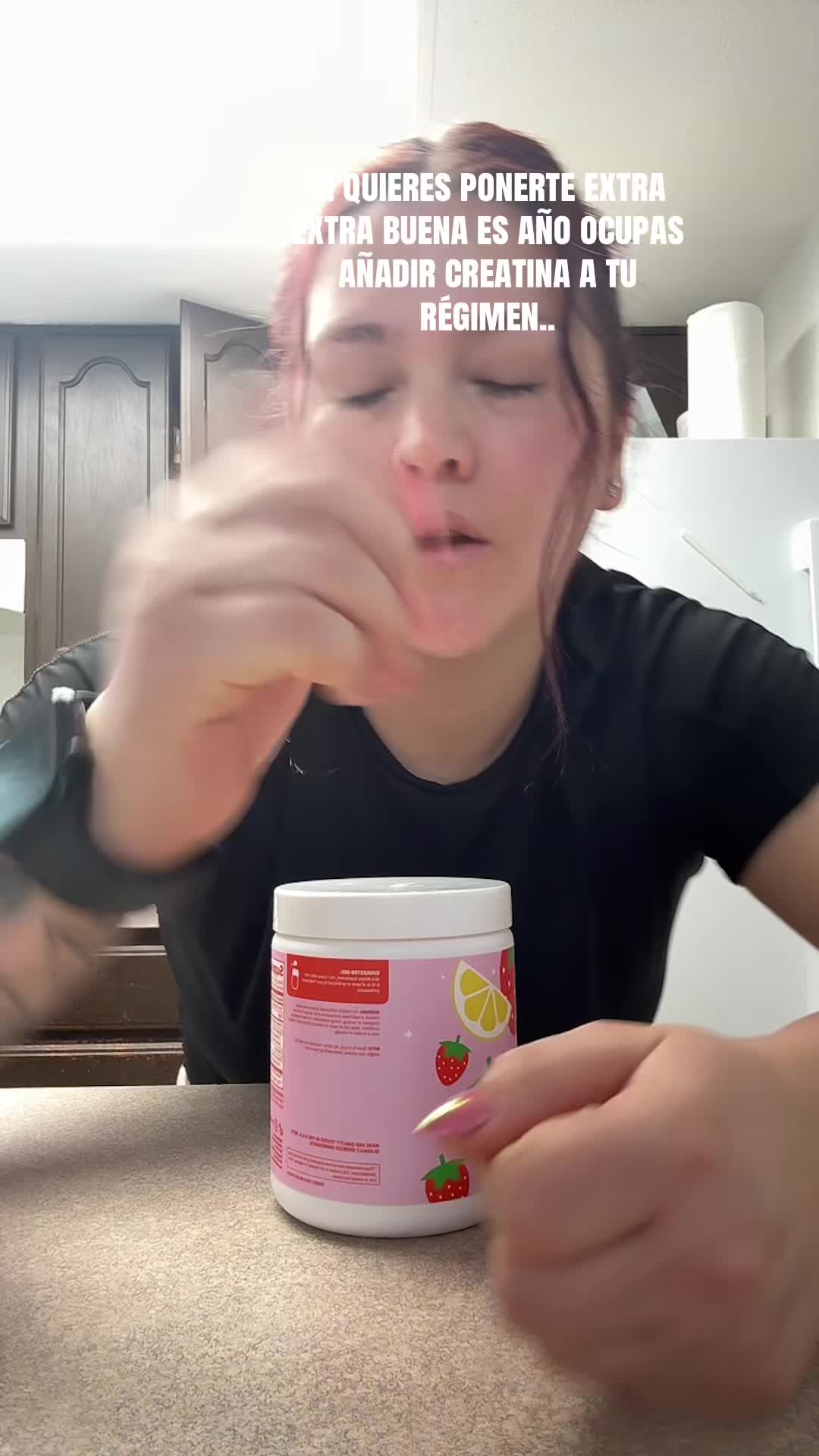 TikTok post by @liftwithmona for Wellah Nutrition. Caption reads: @Wellah Nutrition #wellah #wellahnutrition....