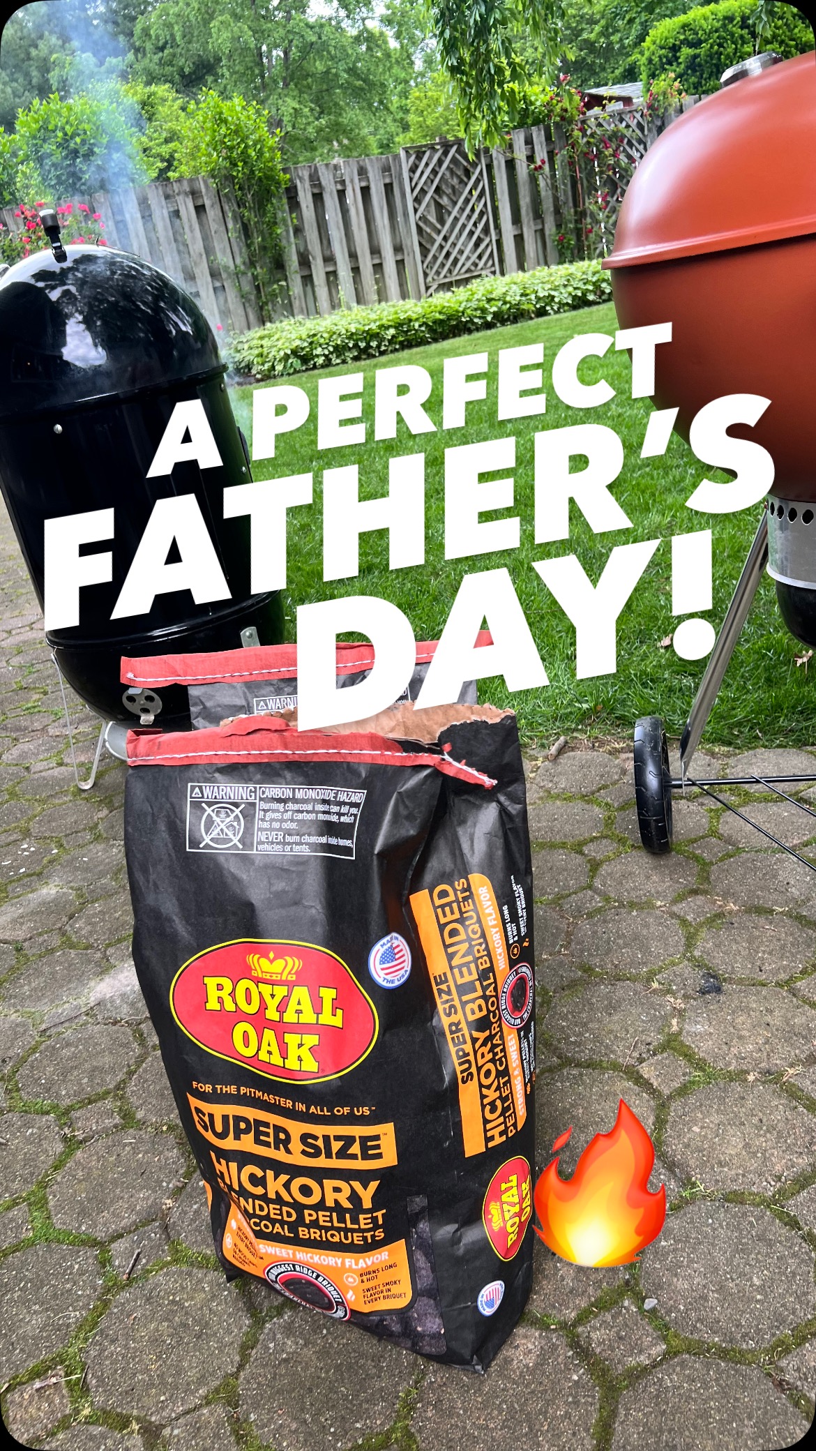 Instagram post by @themichaelmaguire for ShopRite. Caption reads: Make this Father’s Day easy, fun and delicious....
