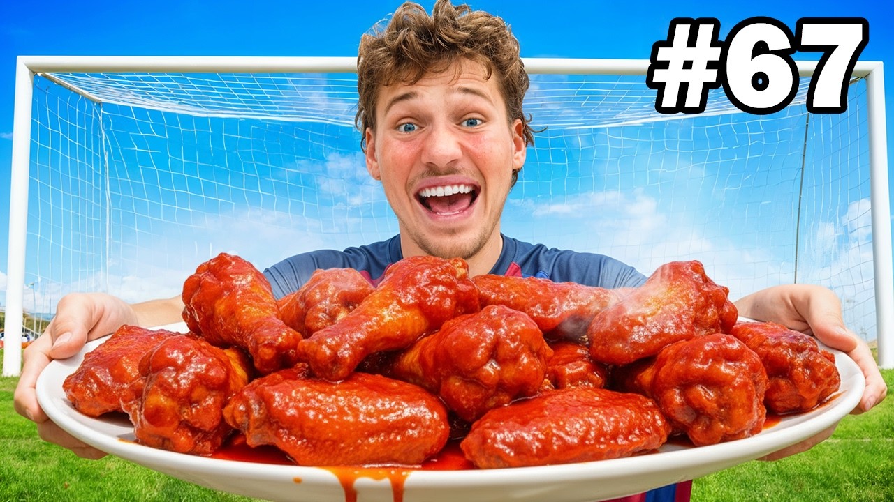 YouTube post by @TeamJesser for Bucketsquad. Caption reads: Every Shot You Miss, The Food Gets Spicier!.