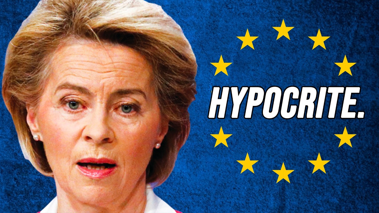 YouTube post by @LivingIronicallyinEurope for Lingopie. Caption reads: The EU is Killing the Balkans.