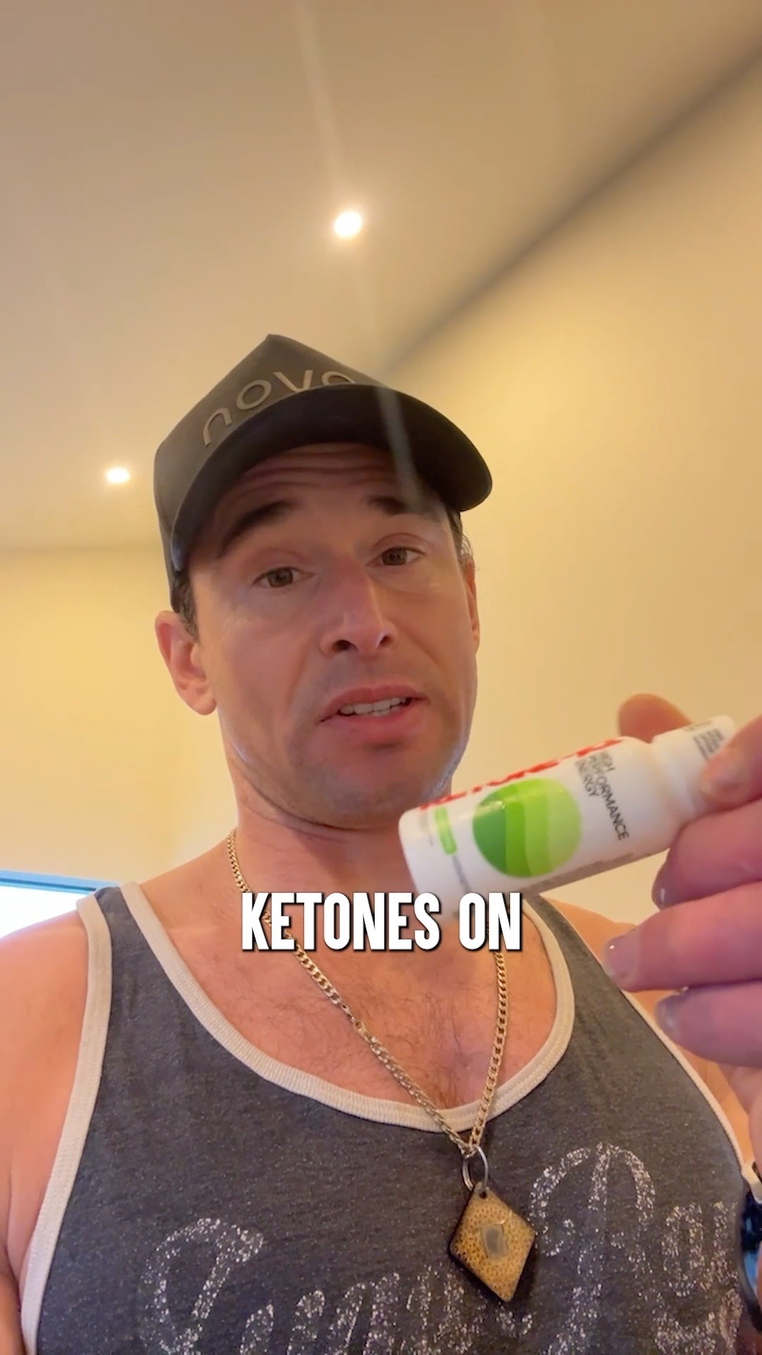Instagram post by @bengreenfieldfitness for Ketone-IQ. Caption reads: You ever try to power through a workout, a flight,....