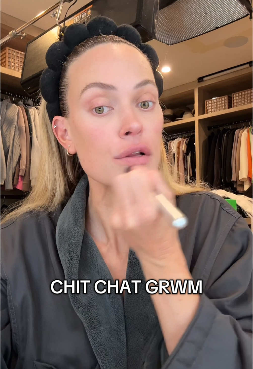 TikTok post by @petamurgs for Peta Jane Beauty. Caption reads: Chit Chat GRWM ☺️ Using @Peta Jane Beauty of....