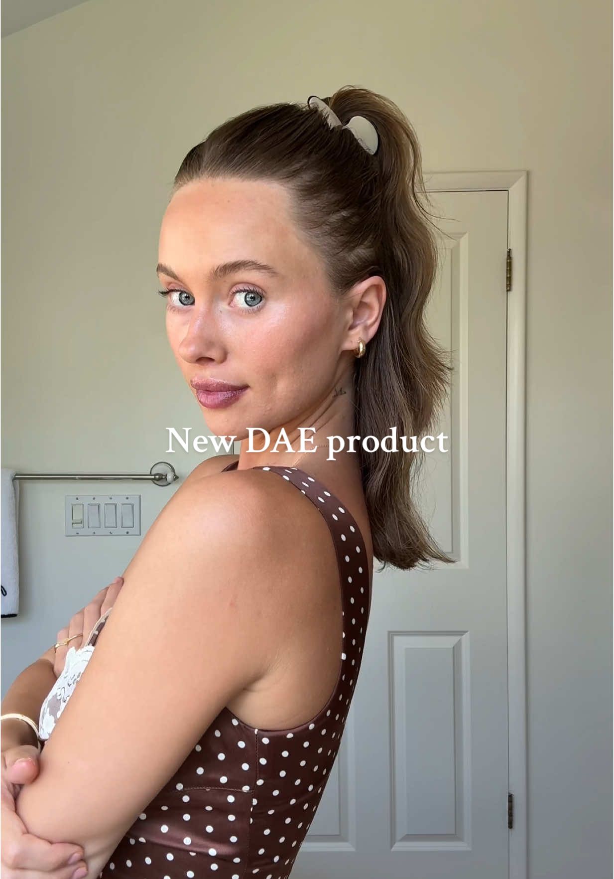 TikTok post by @haileydrewpolk for Dae Hair. Caption reads: [...] get to share the NEW limited edition @Dae....