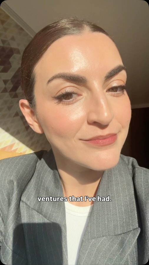 Instagram post by @charlotteparler for Squarespace. Caption reads: [...] starting projects has always been....