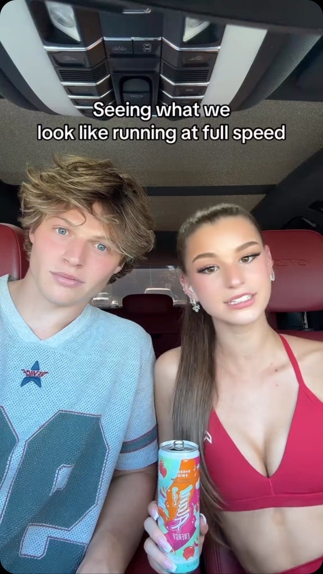 Instagram post by @brookemonk for Alani Nutrition. Caption reads: Just needed my energy drink @alaninutrition....