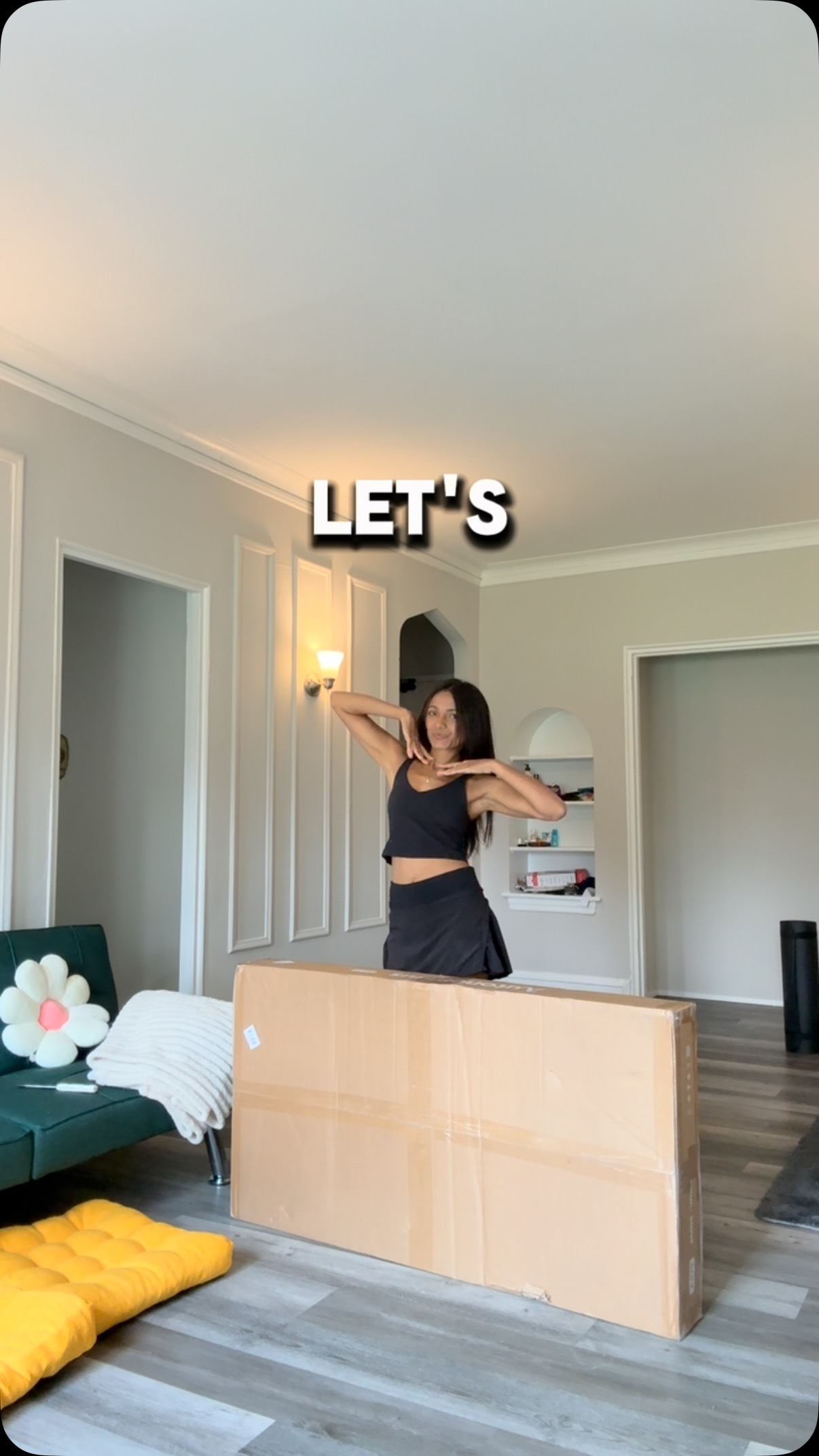 Instagram post by @npmisans for Autonomous. Caption reads: @autonomousdotai SmartDesk 5 - smooth tabletop,....