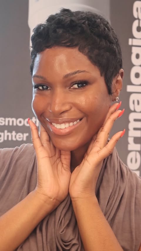 Instagram post by @shaebutters for dermalogica. Caption reads: [...] page and check if there's a Dermalogica....