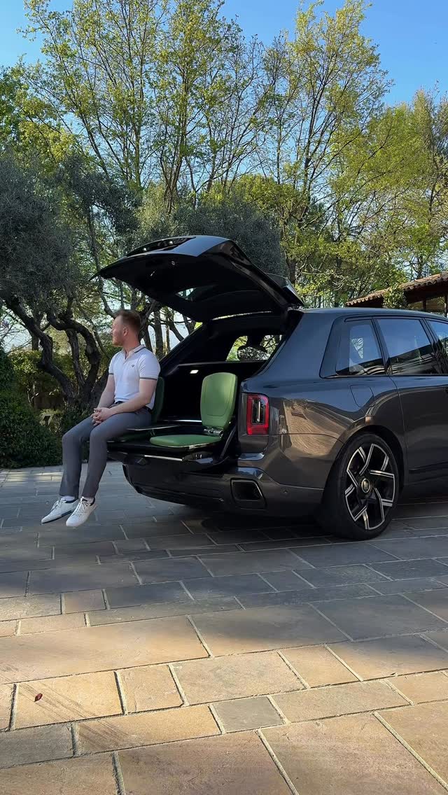 Instagram post by @the.mattbook for Rolls-Royce Motor Cars. Caption reads: [Ad] The Rolls-Royce Viewing Suite – your....