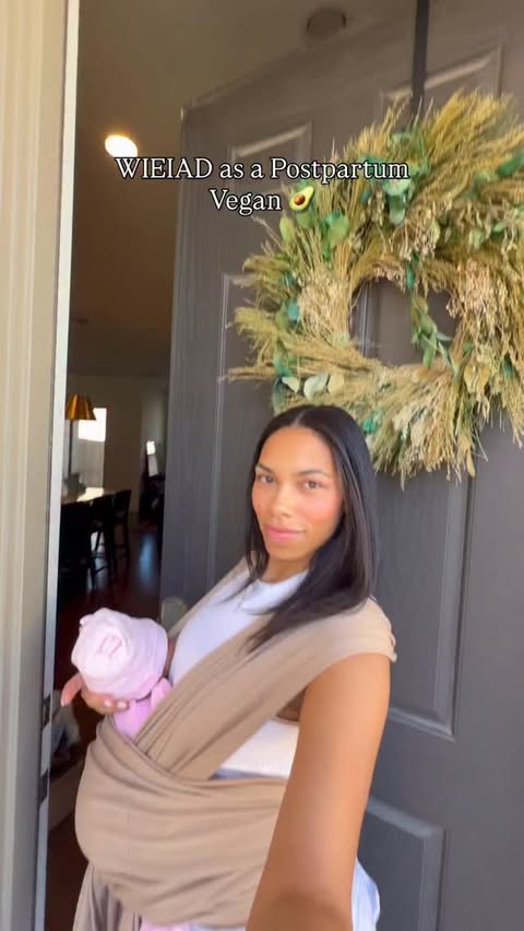 Instagram post by @blkandvegan for Go Raw. Caption reads: Oh hi @go_raw ! My go-to postpartum bc I really....