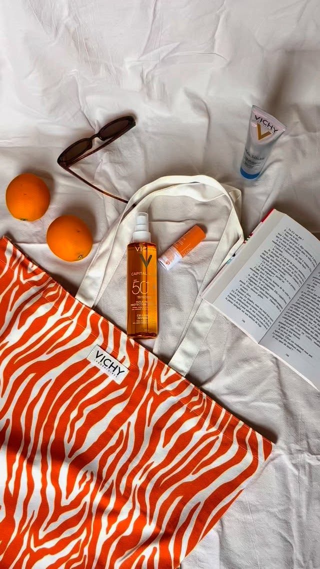 Instagram post by @mayssa21 for Skeepers. Caption reads: #partenariat avec @vichylaboratoires 

L’été....