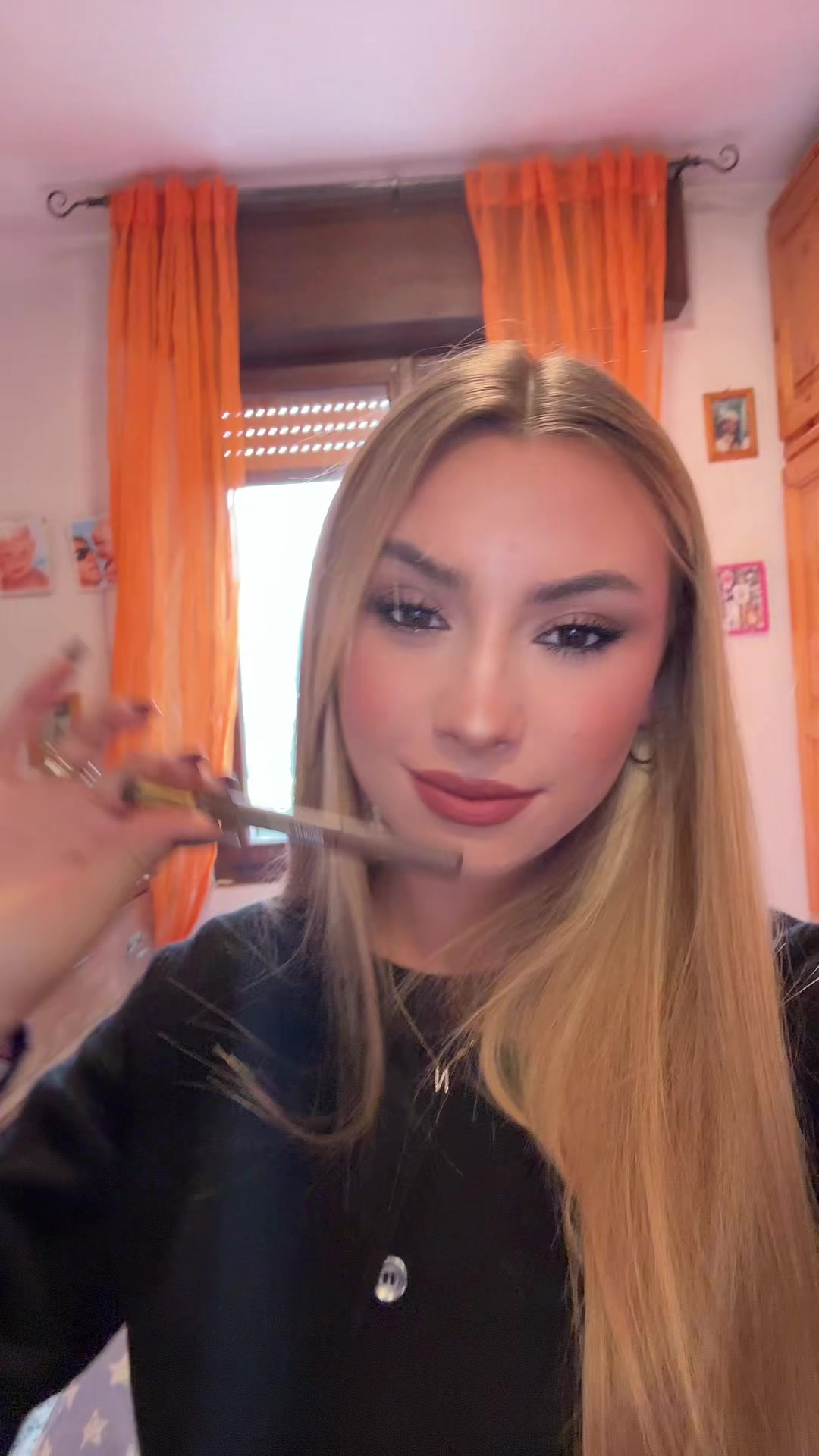 TikTok post by @maily.del.gaudio for NABLA Cosmetics. Caption reads: @NABLA Cosmetics .