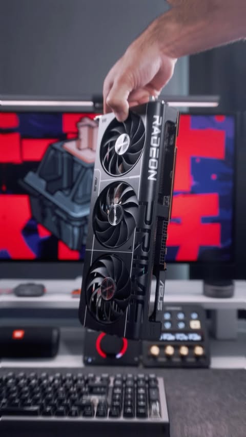 Instagram post by @blasten.tech for ASUS. Caption reads: [...] actually start with.⁣ ⁣ I checked out the....