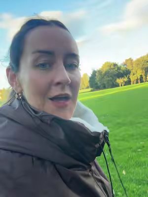 TikTok post by @sadiequeen88 for PUFFIT UK Shop. Caption reads: @PUFFIT.UK.SHOP with another perfect warm raincoat....