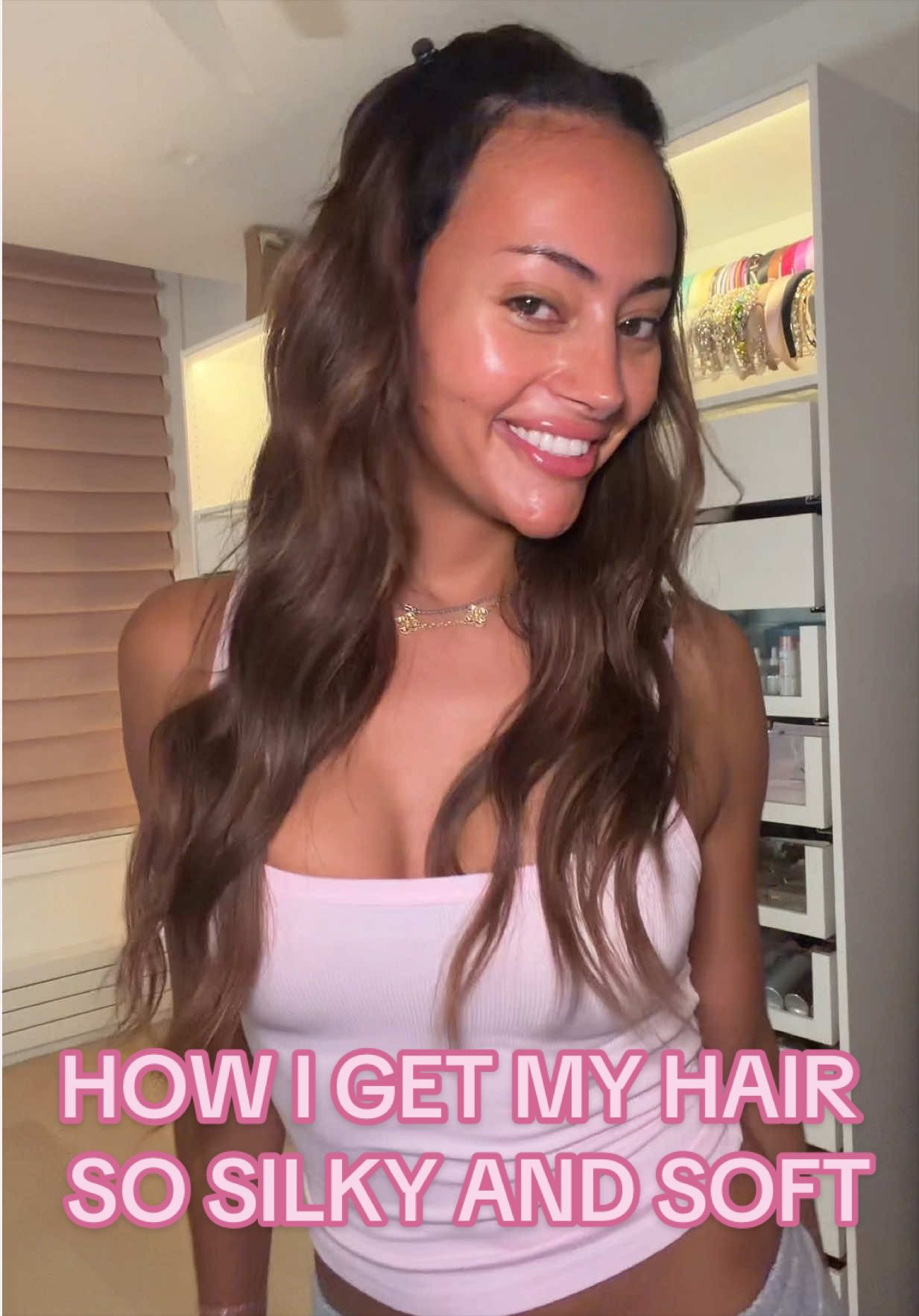 TikTok post by @xoxoemira for Amika. Caption reads: [...] HAIR?! 🚨‼️ oh absolutely not. the @amika....