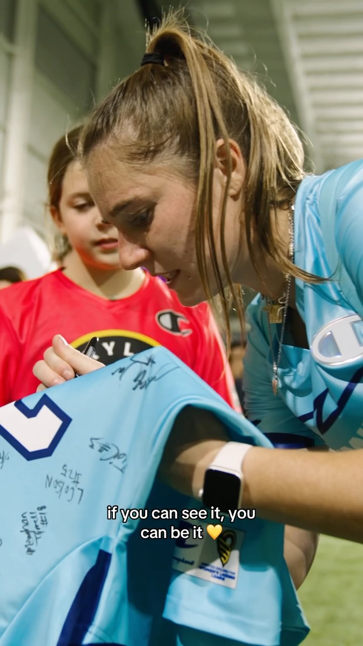 Instagram post by @wll for TOGETHXR. Caption reads: Inspiring the next generation 🥹💛

Following the....