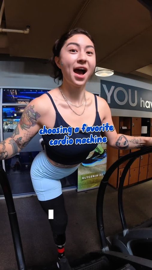 Instagram post by @bionickick for 24 Hour Fitness. Caption reads: [...] surface - but the cardio floor at....