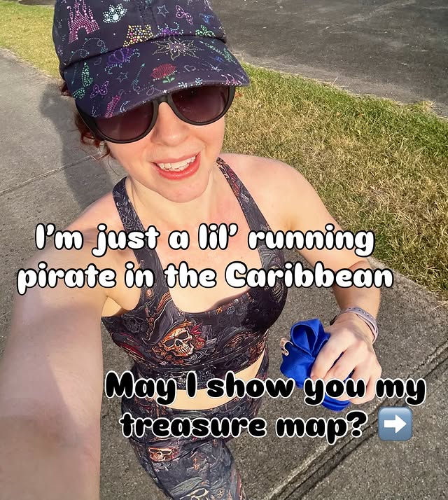 Instagram post by @fairestrunofall for Constantly Varied Gear. Caption reads: Running in Puerto Rico is a hot and sweaty....