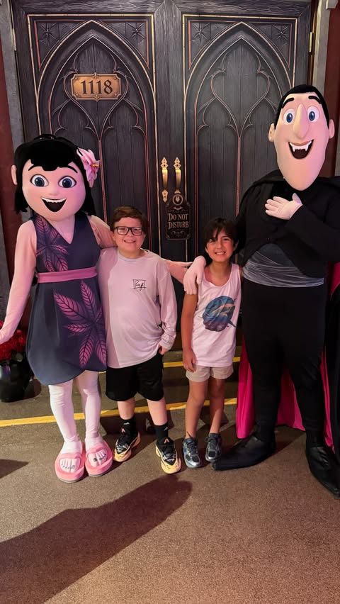 Instagram post by @thethemeparkdad for SeaWorld. Caption reads: [...] Hotel Transylvania Monster Breakfast at....