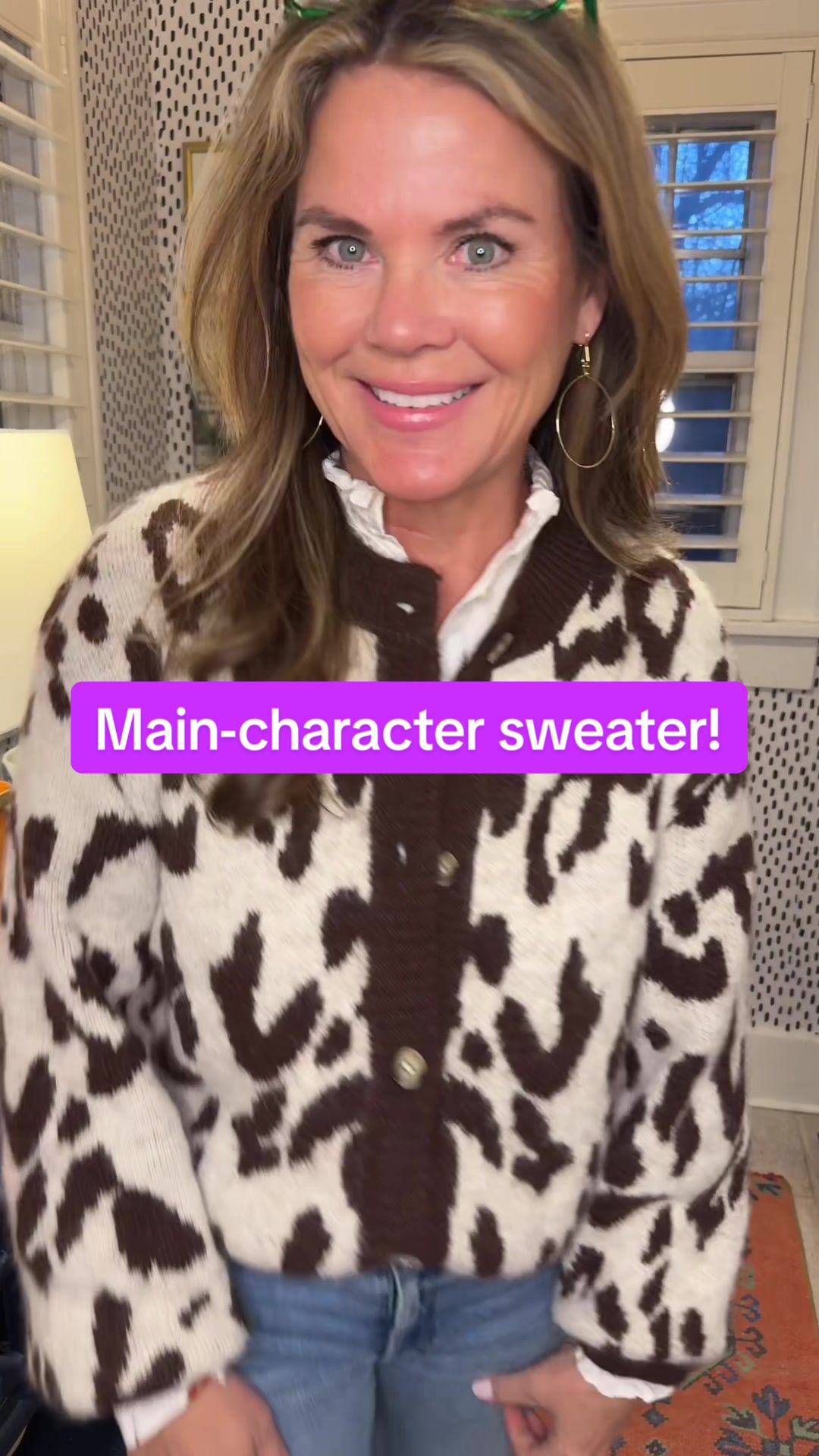 TikTok post by @tagnew1234 for YouAnnn. Caption reads: [...] #cozysweater #sweaterweather #sweaters....