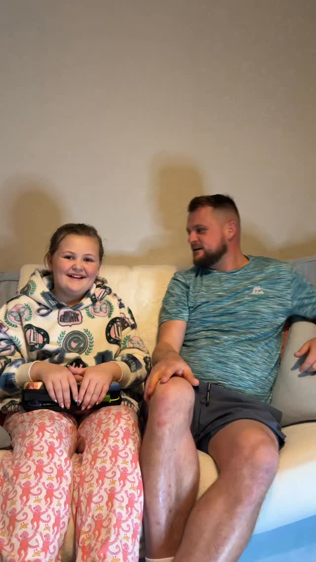 Instagram post by @daddy_and_carly for Nintendo. Caption reads: Gifted - Forever grateful, thank you so much....