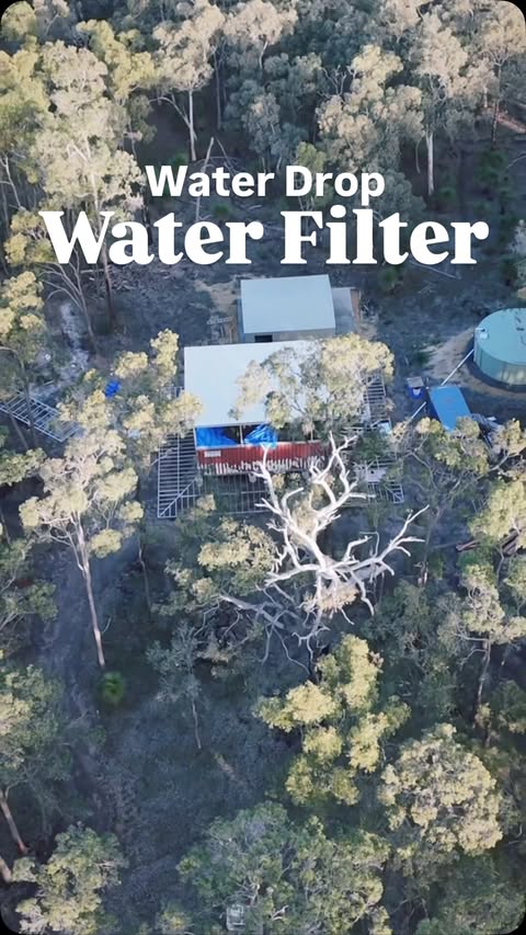 Instagram post by @barefoot___wanderer for Waterdrop Filter. Caption reads: [...] family, don’t forget your water....