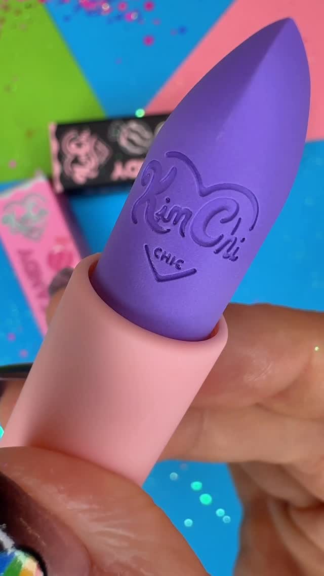 Instagram post by @amanda_roussin for Kimchi Chic Beauty. Caption reads: Oh baby baby 💋🍬… summer just got a whole lot....