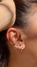 Instagram post by @iamsooyounlee for Studs. Caption reads: [...] earrings to the collection. Thank you @studs....