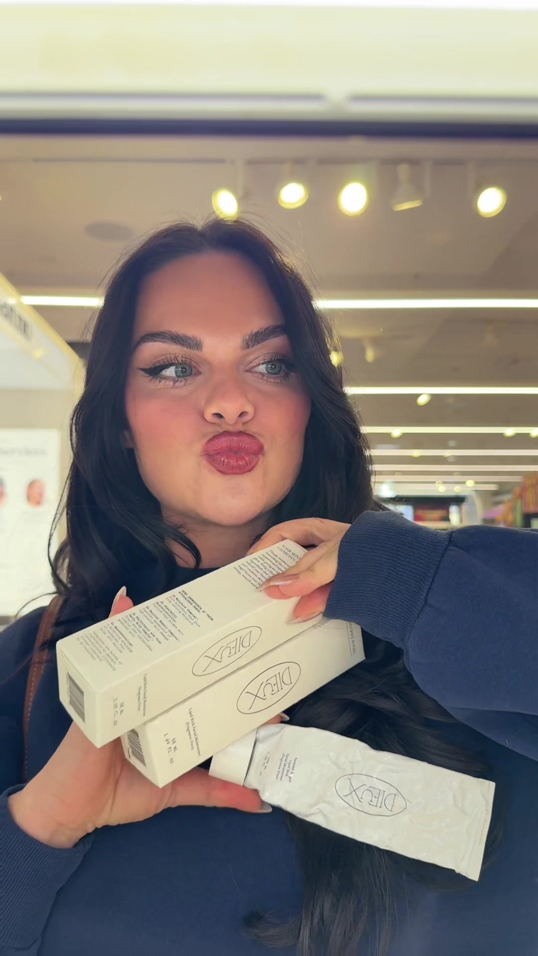 TikTok post by @kristynhoffman96 for By Rosie Jane. Caption reads: [...] angel moisturizer • forever eye masks....