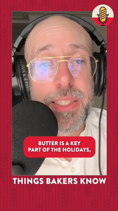 Instagram post by @jbattilana for King Arthur Baking Company. Caption reads: Look, @davidtamarkin is a DUAL HOLIDAY HUMAN,....