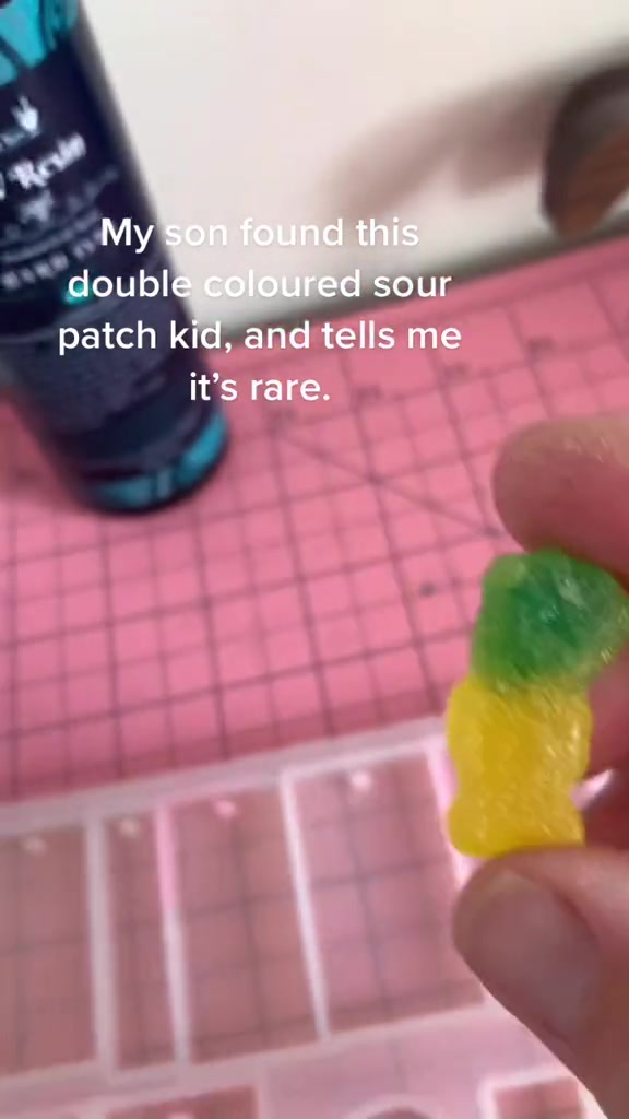 TikTok post by @artbymalhotra for Sour Patch Kids. Caption reads: Ok @Sour Patch Kids  did you see it this time? .