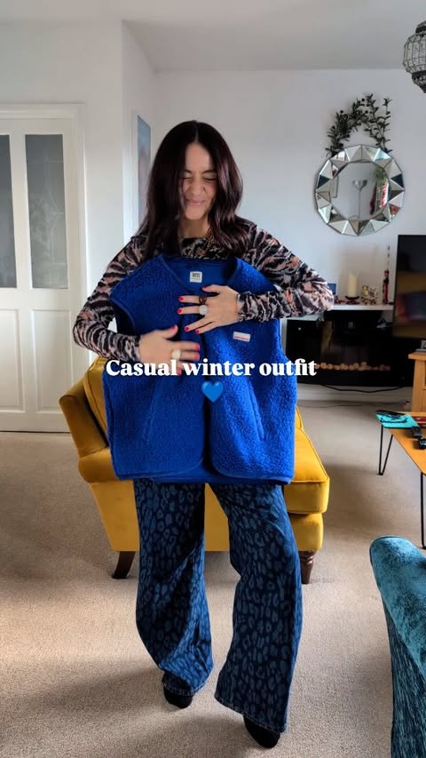 Instagram post by @lauradopamineoutfits for Abbott Lyon. Caption reads: I’ve been trying to use more colour in my wardrobe....