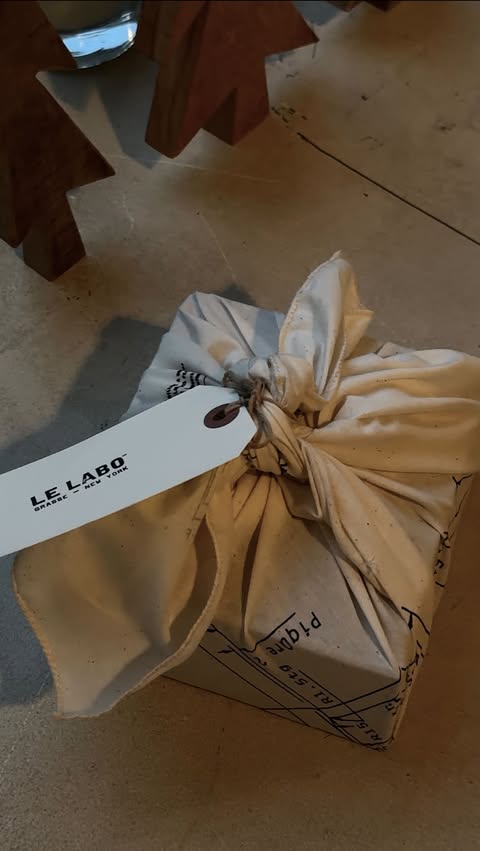 Instagram post by @georgiaadelenoble for Le Labo Fragrances. Caption reads: I’ve loved discovering the @lelabofragrances this....