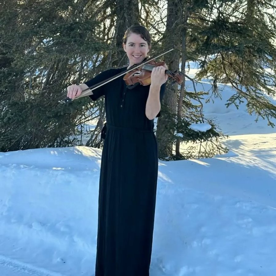 Instagram post by @_alaskanhousewife for The Main Street Exchange | Gordonville PA. Caption reads: I love the white of the snow, the world around me....