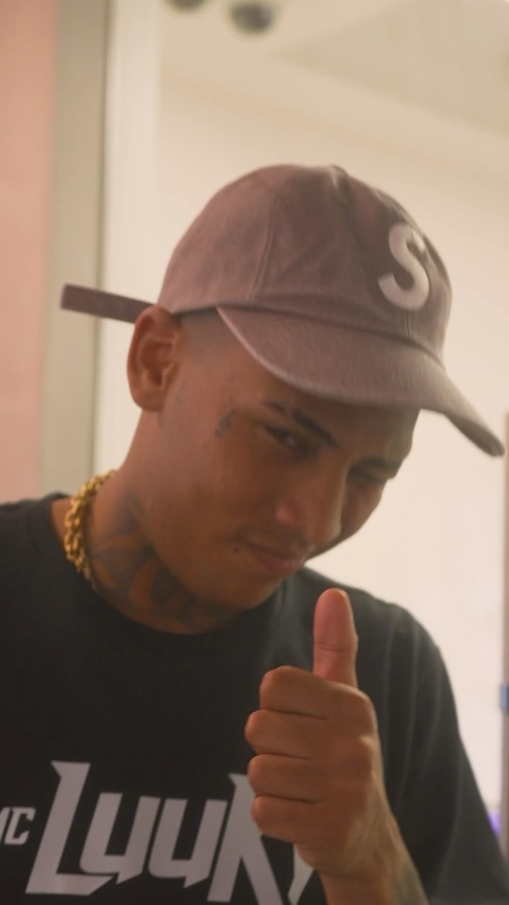 Instagram post by @mcluuky for Sony Music. Caption reads: TEM CULPA EU se MC Luuky é fechado com a gente!?....