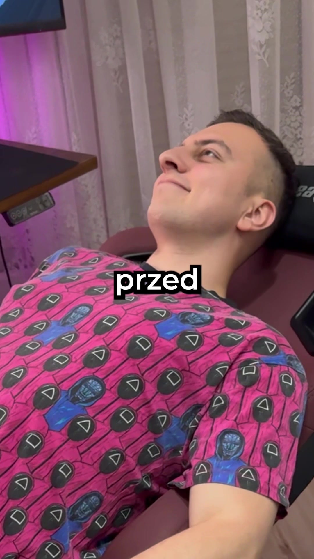 TikTok post by @kazama5 for AndaSeat. Caption reads: Dzięki @AndaSeat ❤️❤️❤️ .