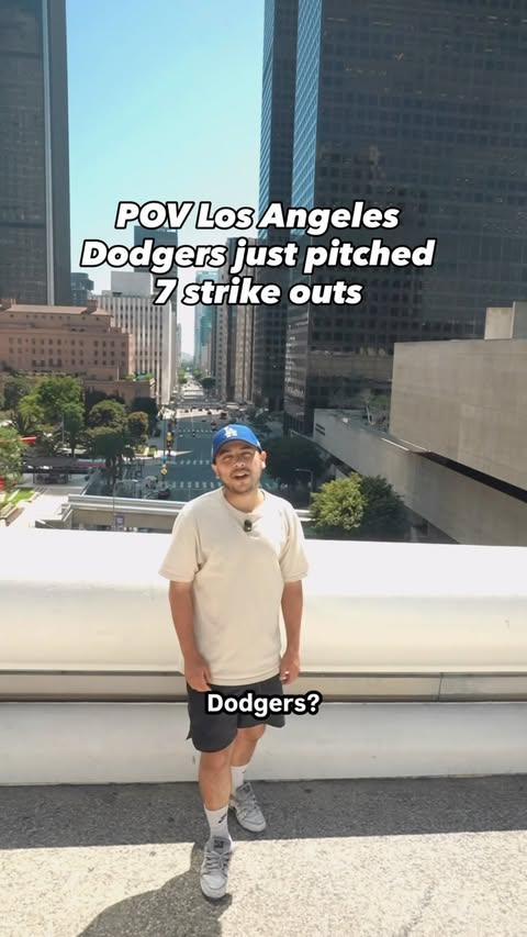 Instagram post by @_chrisurias for Jack in the Box. Caption reads: [...] Massive shoutout to the @dodgers and....