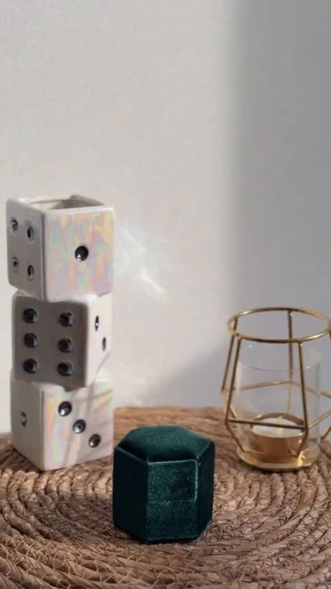 Instagram post by @tamarramet for Mollyjewelryus. Caption reads: [...] stressful 😂
The custom ring from....