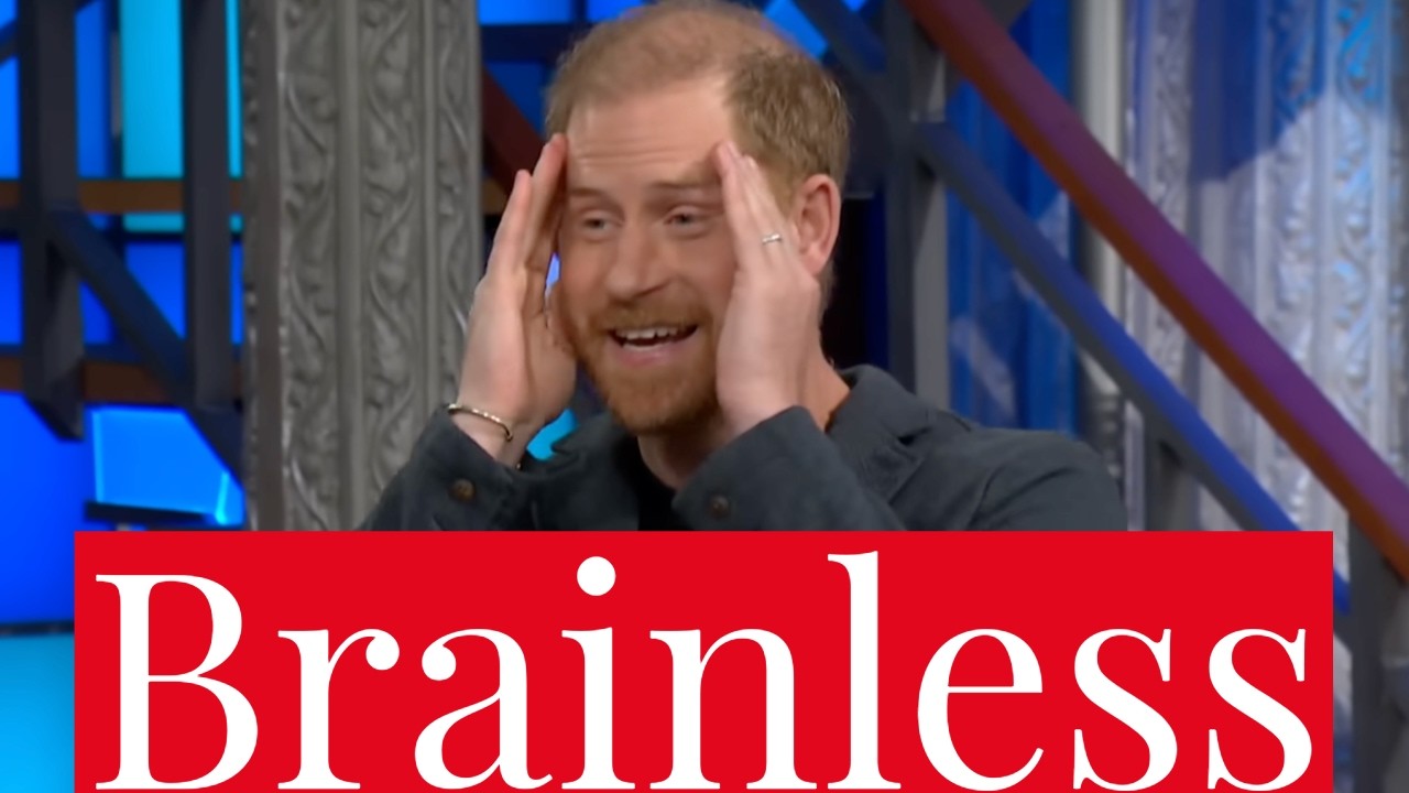 YouTube post by @RoyalNewsNetwork for TrovaTrip. Caption reads: Prince Harry 'Will Do ANYTHING' for Cash on Late....