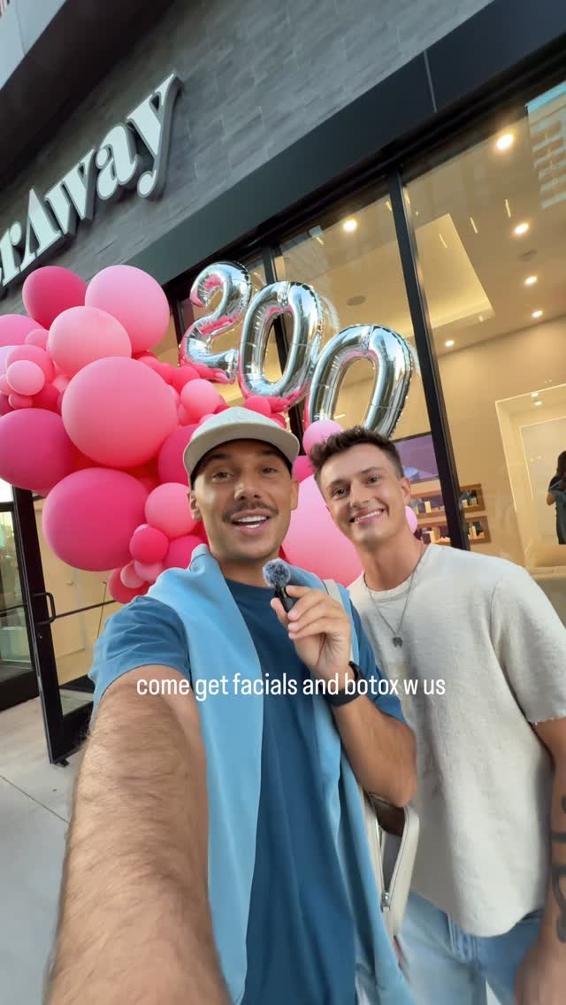 Instagram post by @landonromano for LaserAway. Caption reads: Y’all i’ve been going to @laseraway for all of my....