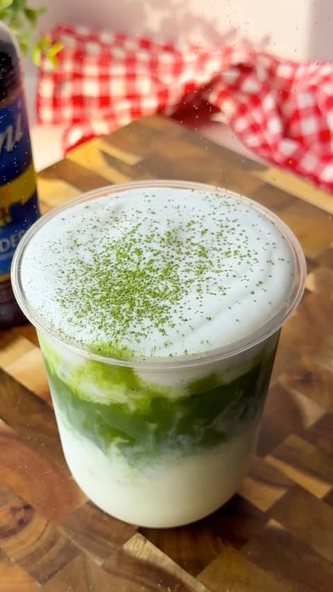 Instagram post by @coffeevibes03 for Torani. Caption reads: [...] Latte with Lavender Cold Foam using the....