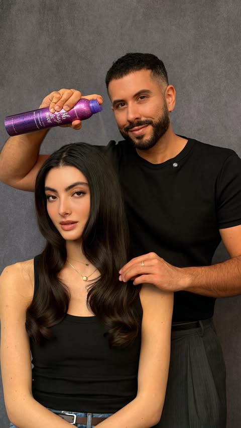 Instagram post by @mitchellramazon for Bumble and bumble.. Caption reads: [...] Soft, shiny hair starts here. Shop....