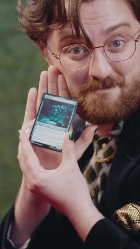 Instagram post by @briamgilbert for Magic: The Gathering. Caption reads: So pumped I had the chance to preview Kid Loki at....