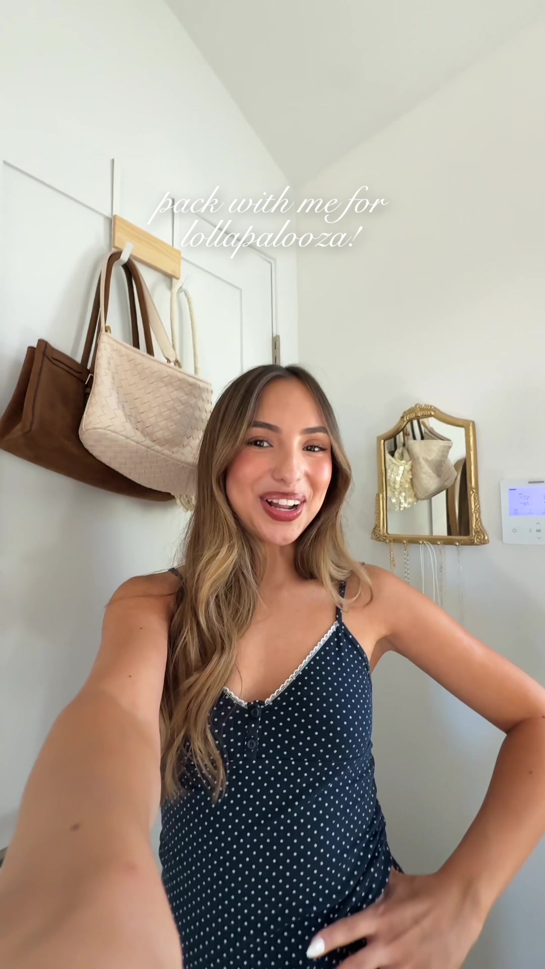 TikTok post by @mckennasalazar for Hawaiian Tropic. Caption reads: PACK WITH ME FOR LOLLAAAAAA ⭐️⭐️⭐️ i’m so so so....