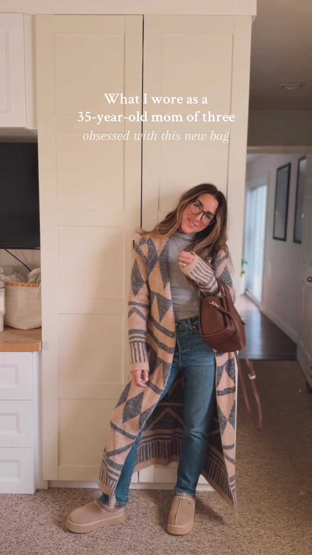 TikTok post by @allisonbast for Forever21. Caption reads: Woke up in what feels like a winter tundra in NJ,....