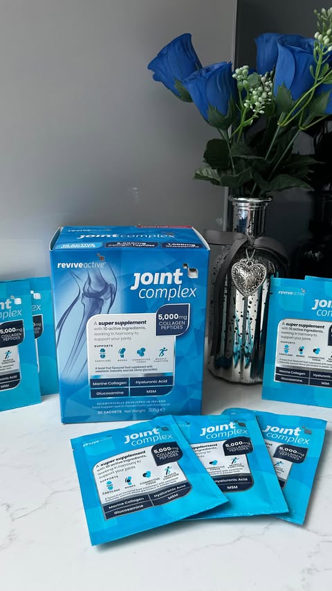 Instagram post by @michelleandmine for Revive Active. Caption reads: [...] goodbye to joint problems with the....