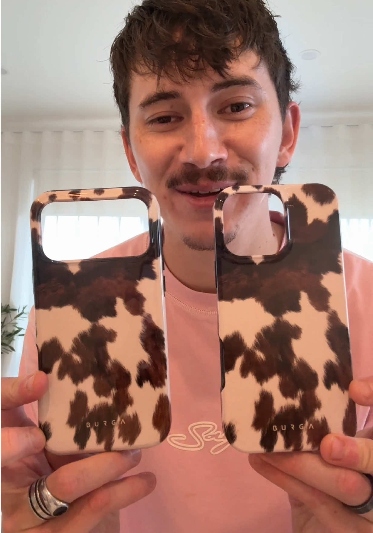 TikTok post by @joshuahird for BURGA. Caption reads: Valentine's breakfast in bed with @BURGA #AD .