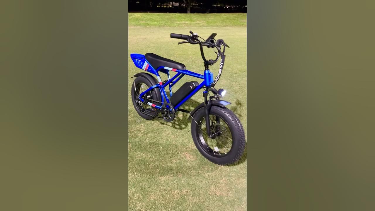 YouTube post by @BRichSolution for Jasionbike. Caption reads: [...] Fat Tire #ebike with Cargo Rack #jasionbike.