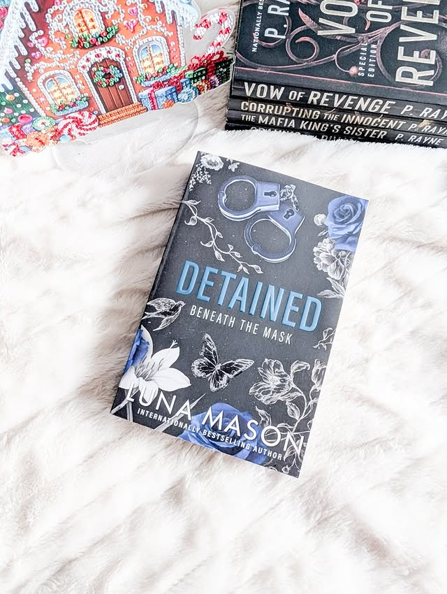 Instagram post by @honeybee.reads for Kensington Books. Caption reads: 💗𝔹𝕠𝕠𝕜 𝕊𝕡𝕠𝕥𝕝𝕚𝕘𝕙𝕥💗

Detained is book....